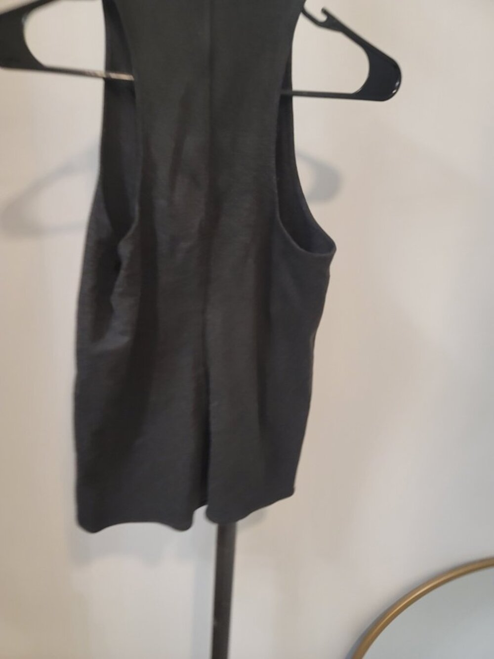 THE ROW Black Line Back Tank Top  - Size Small - Picture 6 of 7